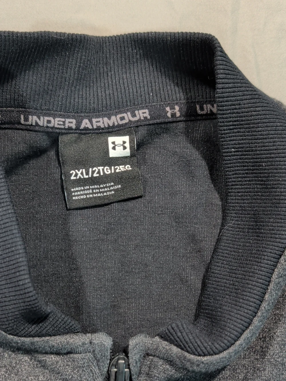 Under Armour offers inches size